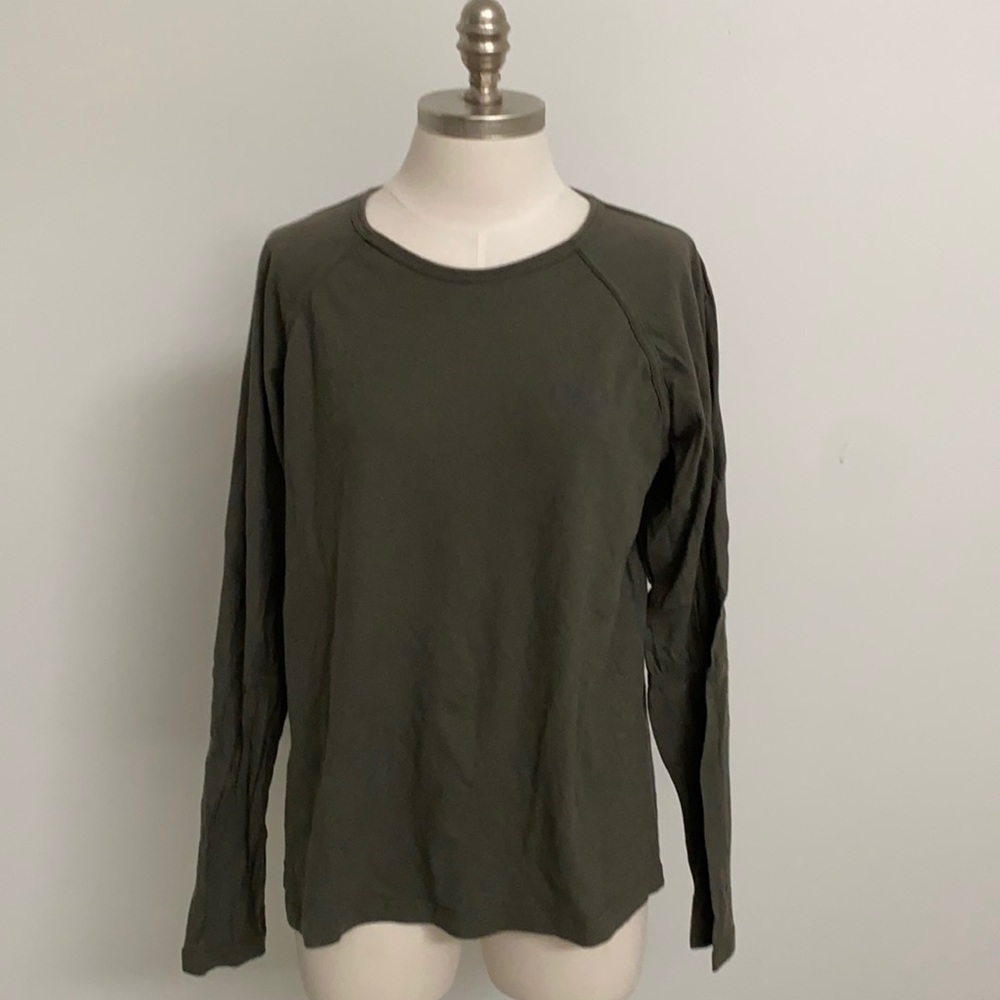 Olive Dolce & Gabbana long sleeve top